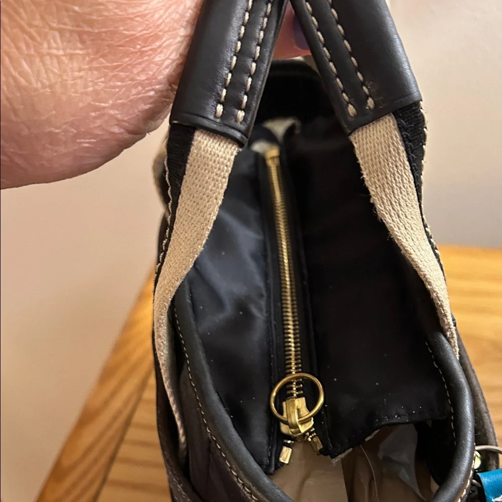Coach Hampton Black Zip Nylon / Suede Mini Tote
11.5” wide x 8” high - Picture 8 of 16